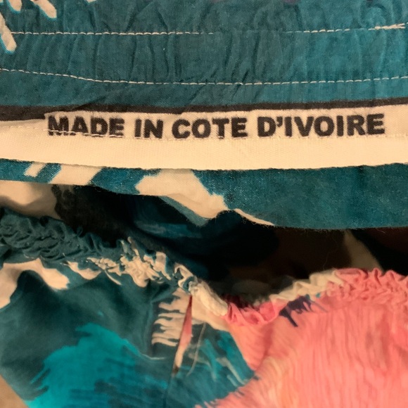 Uniwax Vibrant Abstract Patterned Palazzo Pants M - Picture 4 of 6